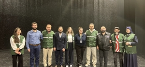 Samsun Gençlik Platformu "Taşacak Bu Deniz" oyuncularıyla söyleşi düzenledi