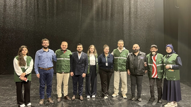 Samsun Gençlik Platformu "Taşacak Bu Deniz" oyuncularıyla söyleşi düzenledi