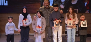 Çorum'da çocuklar sevap için yarıştı