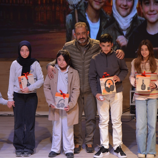 Çorum'da çocuklar sevap için yarıştı