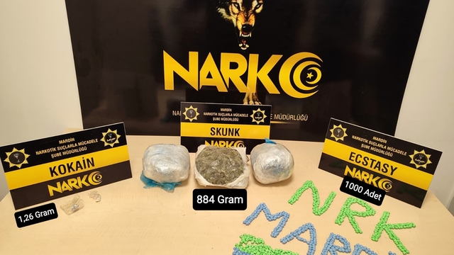 Mardin'de uyuşturucu operasyonunda 4 şüpheli yakalandı