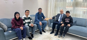 Vali Özkan’dan şehit ve gazi ailelerine ziyaret