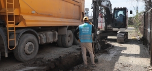 Hatay Büyükşehir Belediyesi, Payas'ta içme suyu şebeke hattını yeniliyor
