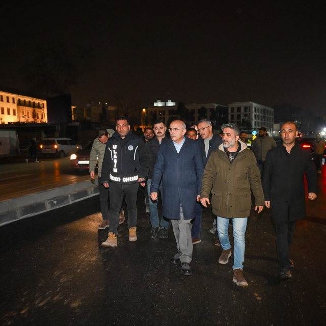 Malatya'da, İnönü Caddesi yeniden trafiğe açıldı