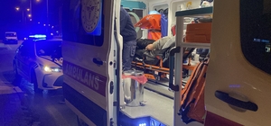 Kavşakta otomobille motosiklet çarpıştı: 1 yaralı