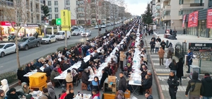 Tekirdağ'da "Halk Sofraları" iftar programları sürüyor