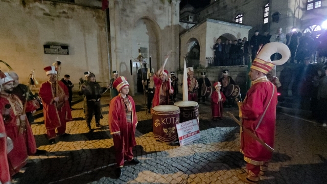 Kütahya'da geleneksel mehter konseri ilgi gördü