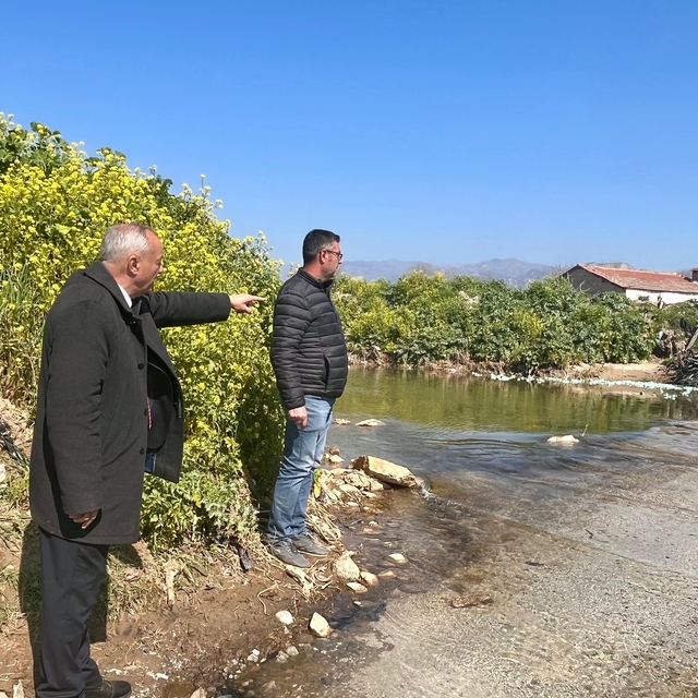 Malgaç Çayı'nda ulaşımı rahatlatan düzenleme