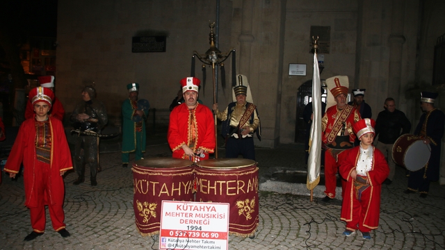 Kütahya'da geleneksel mehter konseri düzenlendi