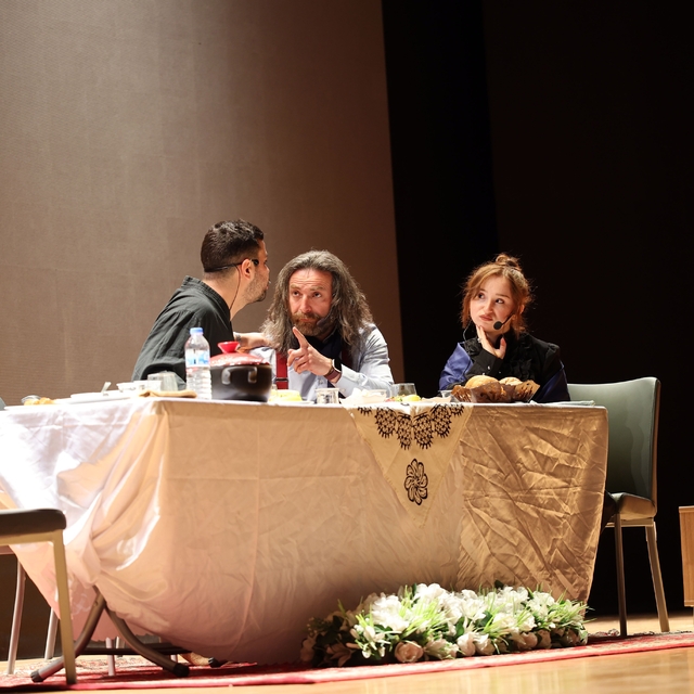 Talas'ta Ramazan sahnesinde meddah geleneği