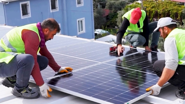 Muğla Büyükşehir, GES'lerden 17 milyon kW elektrik üretti