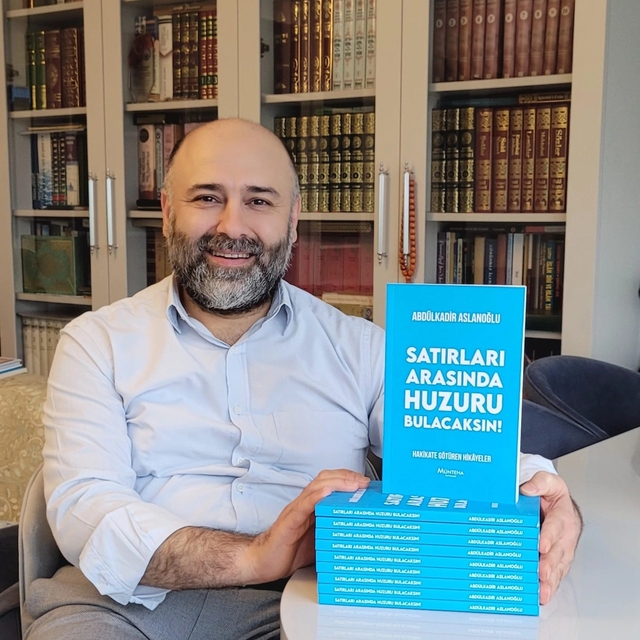 Arslanoğlu'nun 'Satırları Arasında Huzuru Bulacaksın' kitabı çıktı