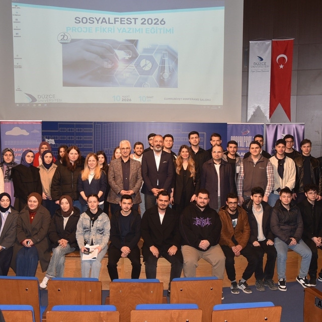 SOSYALFEST 2026 proje fikri yazma eğitimi başarıyla gerçekleştirildi
