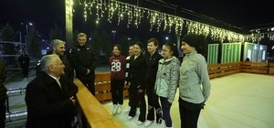 Başkan Büyükkılıç'tan gençlere müjde: Açık hava buz pateni pisti