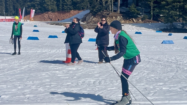 Türkiye'de ilk kez düzenlenen kış triatlonu Bolu'da yapıldı