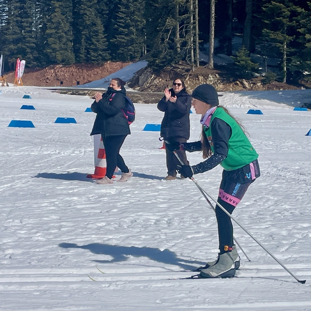 Türkiye'de ilk kez düzenlenen kış triatlonu Bolu'da yapıldı