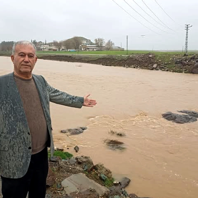 Araban'da sağanak yağış etkili oluyor