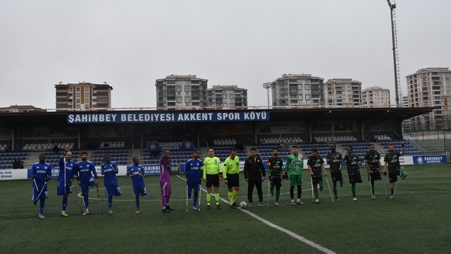Şahinbey Ampute'den farklı galibiyet