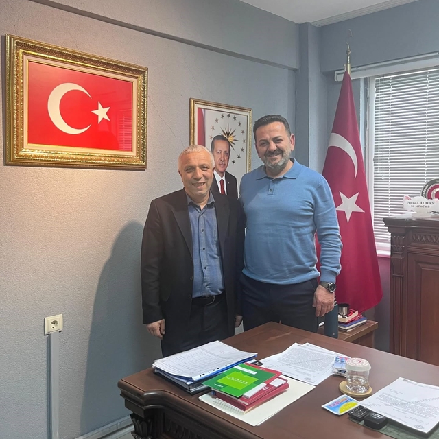 Şehit yakını personelden İl Müdürü İlhan'a anlamlı buluşma