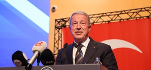 Milli Savunma Komisyonu Başkanı Akar: "Türkiye olarak barışı savunmaya devam ediyoruz" TBMM Milli Savunma Komisyonu ve AK Parti Kayseri Milletvekili Hulusi Akar: "İranlı dostlarımızın İncirlik Üssü’nün, Amerikan Üssü ya da NATO Üssü diye yanlış bir hesap yapmamaları lazım" "Kayseri’yi Anadolu’nun güneşi yapacağız" "Gençlerimiz projelerini dosya yapıp, bize versinler"