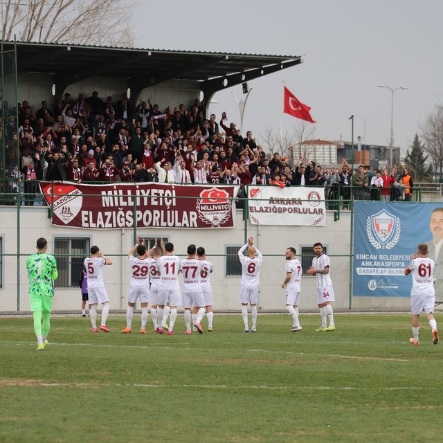 Elazığspor son 5 maçından 13 puan çıkardı