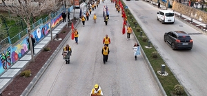 Çanakkale'ye yürüyen '57'nci Alay' korteji, Edirne'ye ulaştı