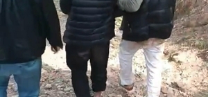 Firari hükümlü kovalamaca sonucu dağlık alanda yakalandı