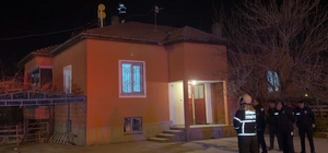 Aksaray’da müstakil evde baca yangını paniğe neden oldu