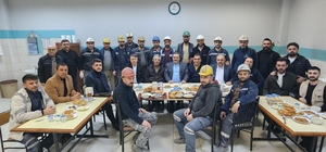 AK Parti Milletvekili Haluk İpek madencilerle iftarda buluştu