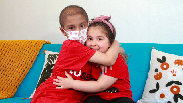 Lösemili Çınar, kardeşinden yapılan ilik nakliyle hayata tutundu