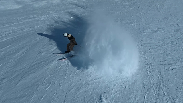 Türkiye'nin en dik pisti Ejder; kar, güç ve adrenalin
