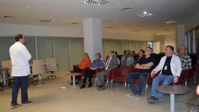 'Pulmoner Rehabilitasyon Haftası'nda hastalara bilgilendirme eğitimi