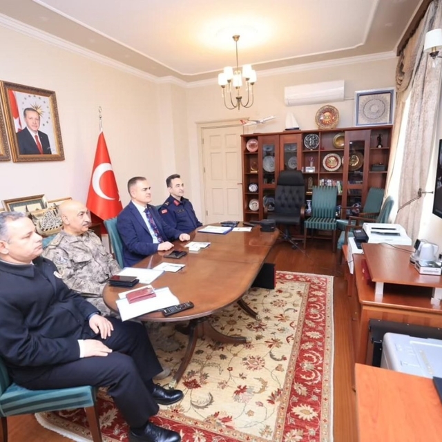 Muğla Valisi Akbıyık güvenlik toplantısına katıldı