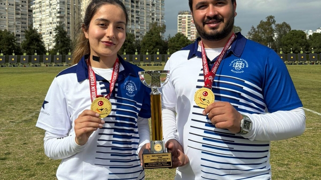 Muğlalı okçulardan çifte Türkiye şampiyonluğu