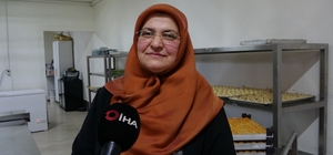 Malatya'da kadın kooperatifinde bayram mesaisi