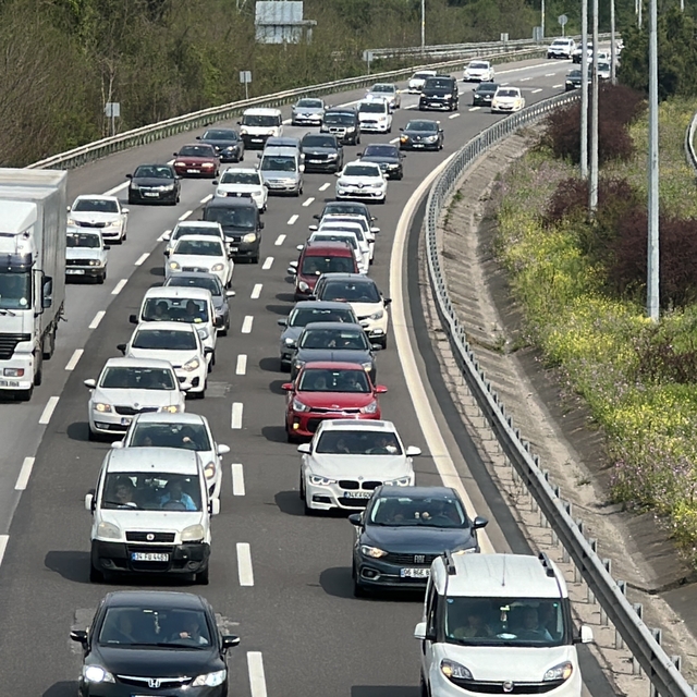 Düzce'de araç sayısı 163 bine yaklaştı