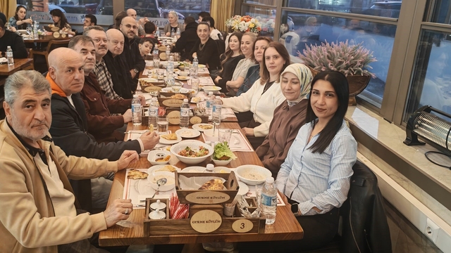 Eskişehir'de sürücü kursu öğretmen ve personeli geleneksel iftar yemeğinde buluştu