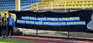Babasını kaybeden Bucasporlu Berke'ye taraftar morali