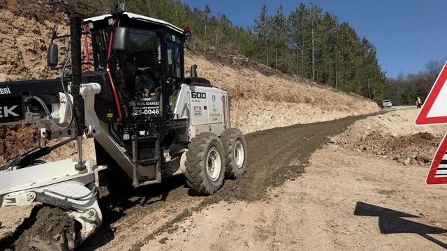 Sinop'ta heyelanla mücadele
