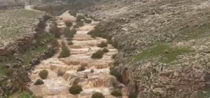 Yağışların ardından Emrud Şelalesinin debisi yükseldi