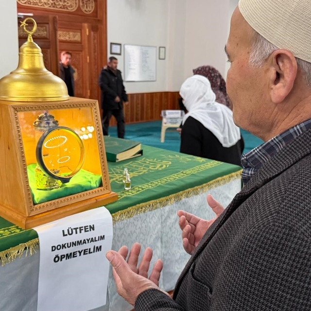 Adıyaman'da Sakal-ı Şerif'e büyük ilgi