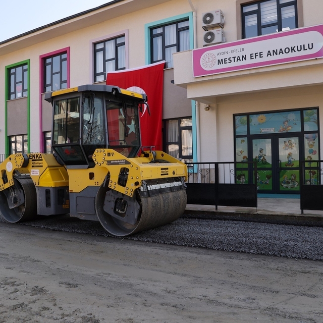 Efeler Belediyesi'nden Umurlu'da yol çalışması