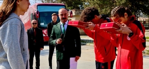 Kutsal emanetler Bilecik'ten geçti