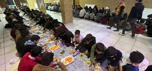 Cansuyu Yardımlaşma ve Dayanışma Derneği, Afrin'de yetim çocuklarla iftarda buluştu