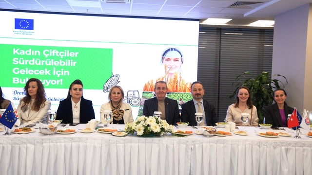 Samsun'da kadın çiftçilere sürdürülebilir tarım anlatıldı