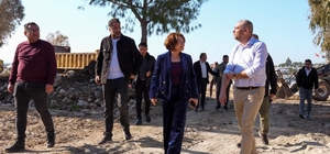 Başkan Gençay: "Mavişehir'de Atatürk Kültür ve Yaşam Alanı hızla yükseliyor"