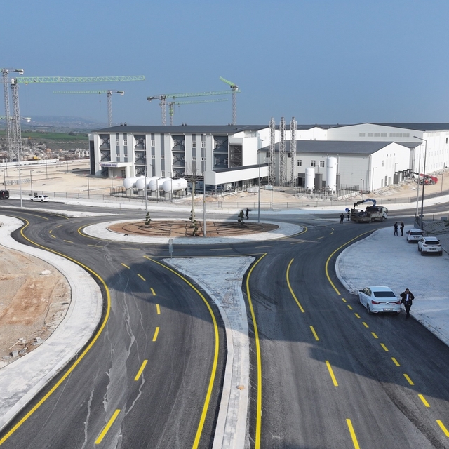 Denizli Acil Durum Hastanesine ulaşım altyapısı tamamlandı