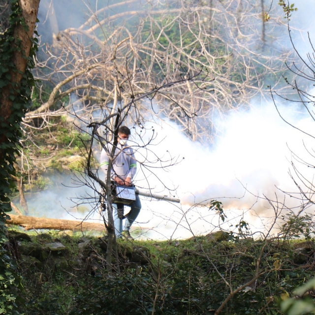 Bozdoğan Belediyesi ilaçlama çalışmalarını aralıksız sürdürüyor