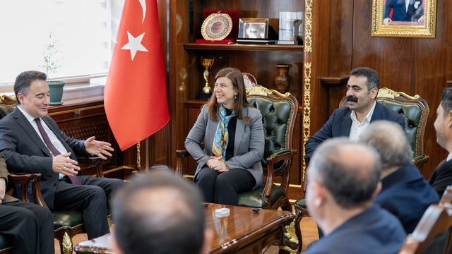 DEVA Partisi Genel Başkanı Babacan Diyarbakır'da