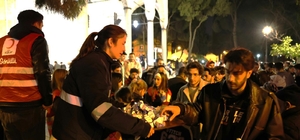 Aydın Büyükşehir’den Kadir Gecesi’nde lokum ikramı